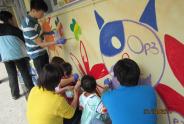 Standard Chartered Supported Mural Painting at Wan Tsui Centre (West Wing) 