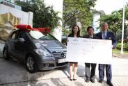 Island Shangri-La has organized a charity raffle in partnership with Mercedes-Benz Hong Kong to benefit Heep Hong children